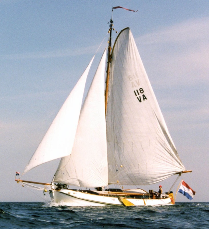 Voilier hollandais classé bateau patrimonial