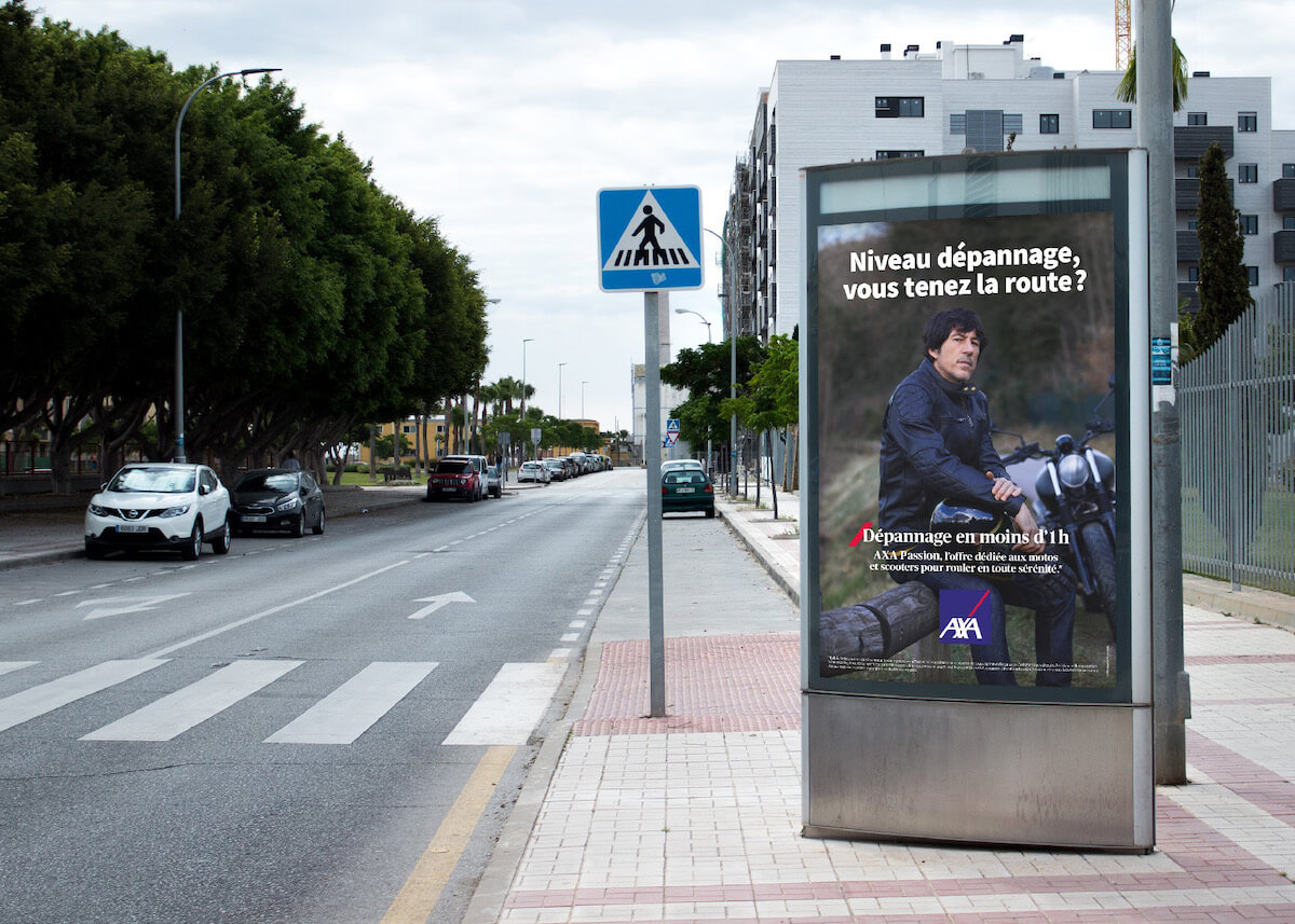 campagne publicitaire AXA