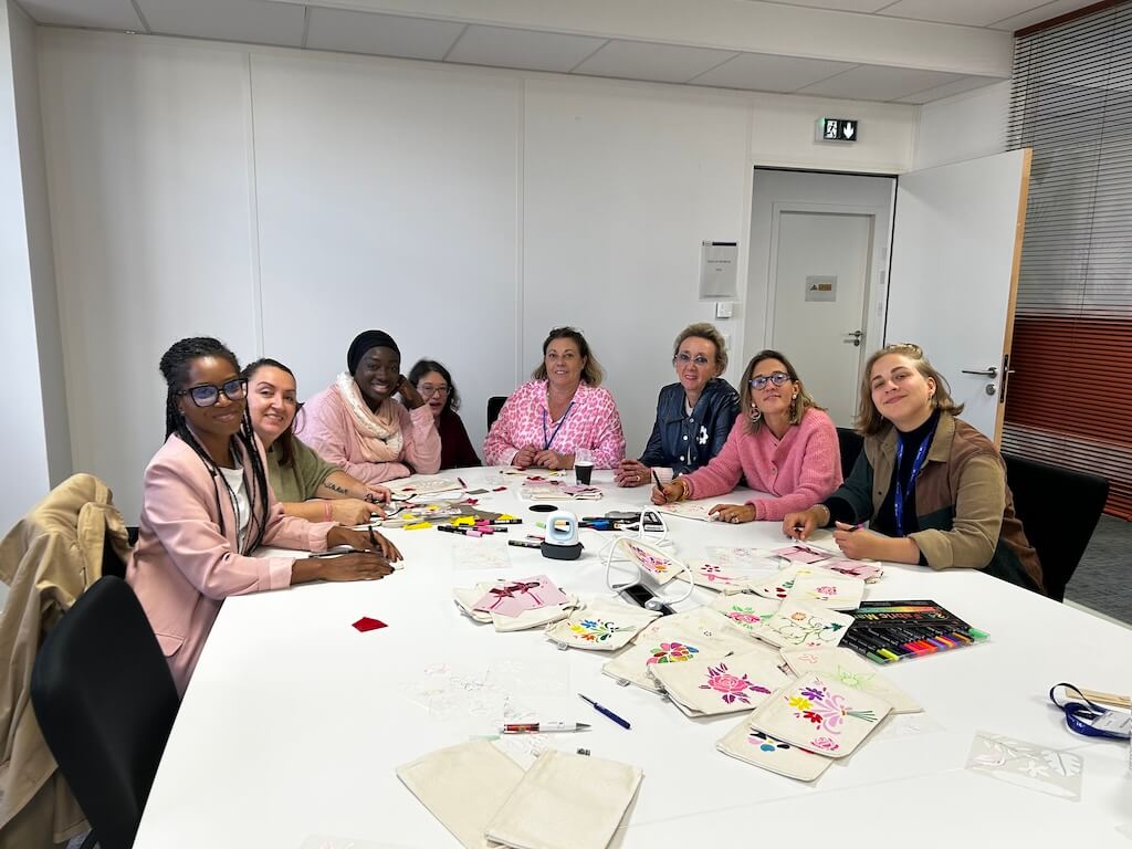 Des collaboratrices d'AXA Passion.