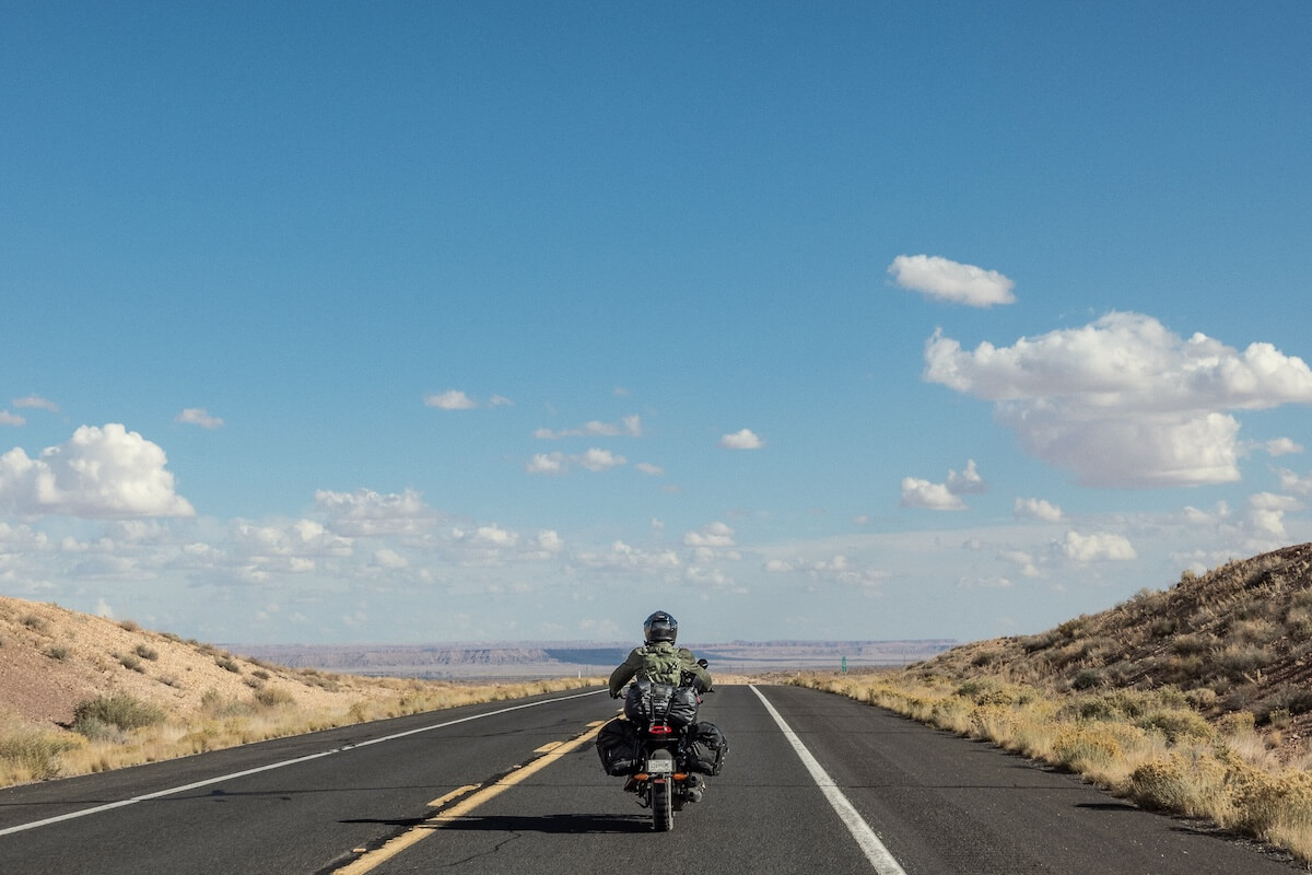 Ben Blake sur la route 66