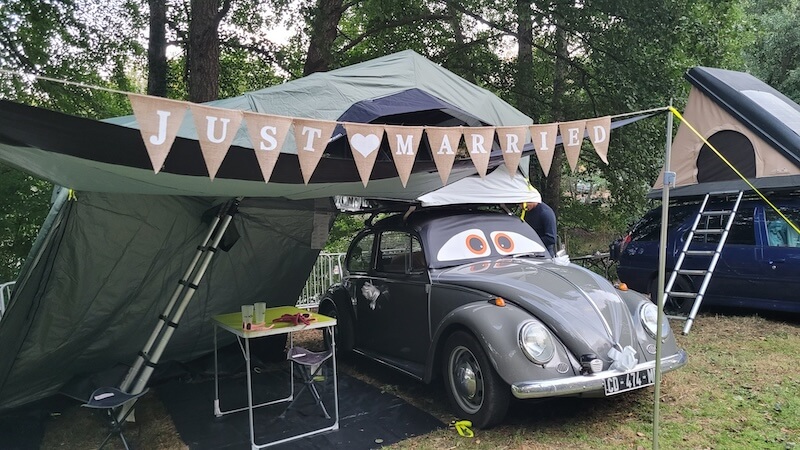 La Coccinelle de jeunes mariés