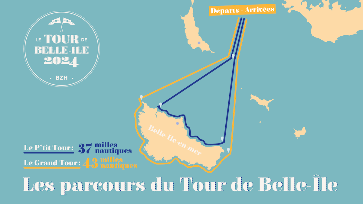 parcours Tour de Belle-Île