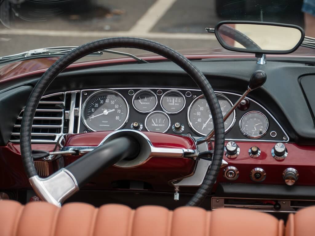 Tableau de bord de la Citroën DS