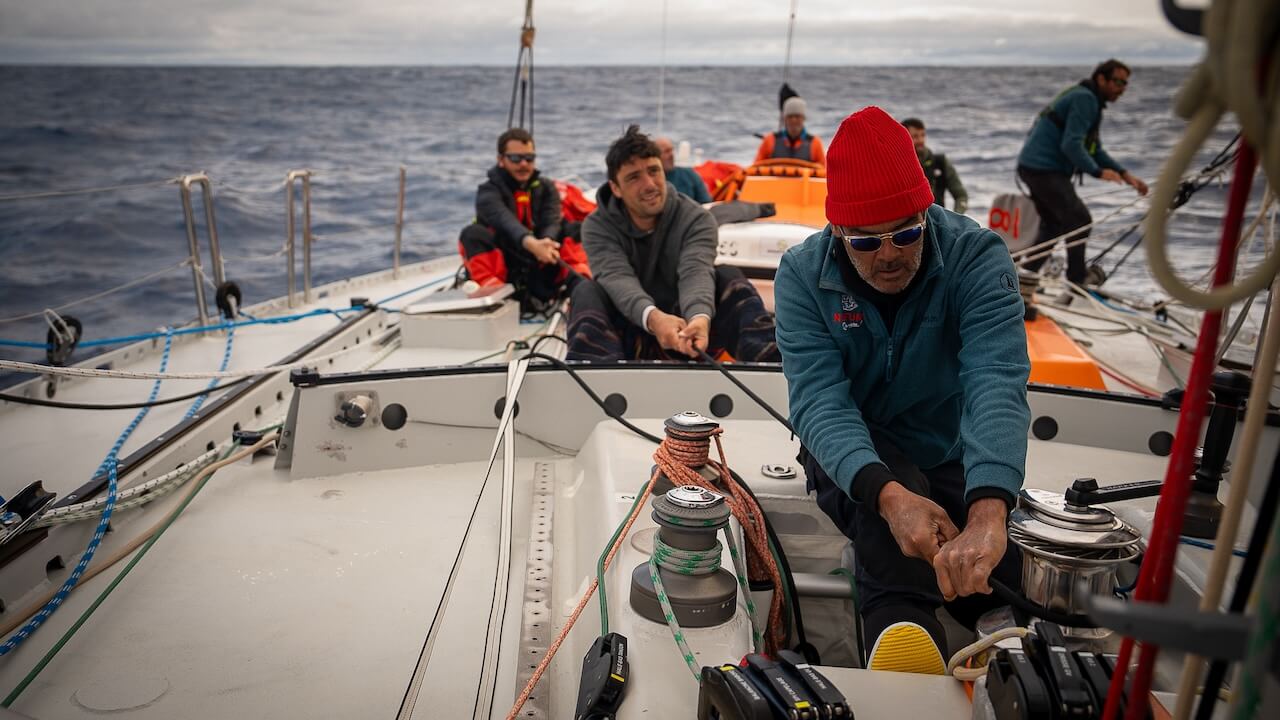 une partie de l'équipage du Neptune.