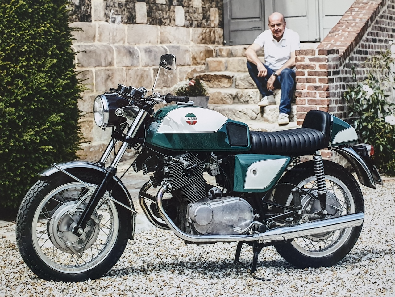 Éric de Seynes et sa Laverda 750 SF