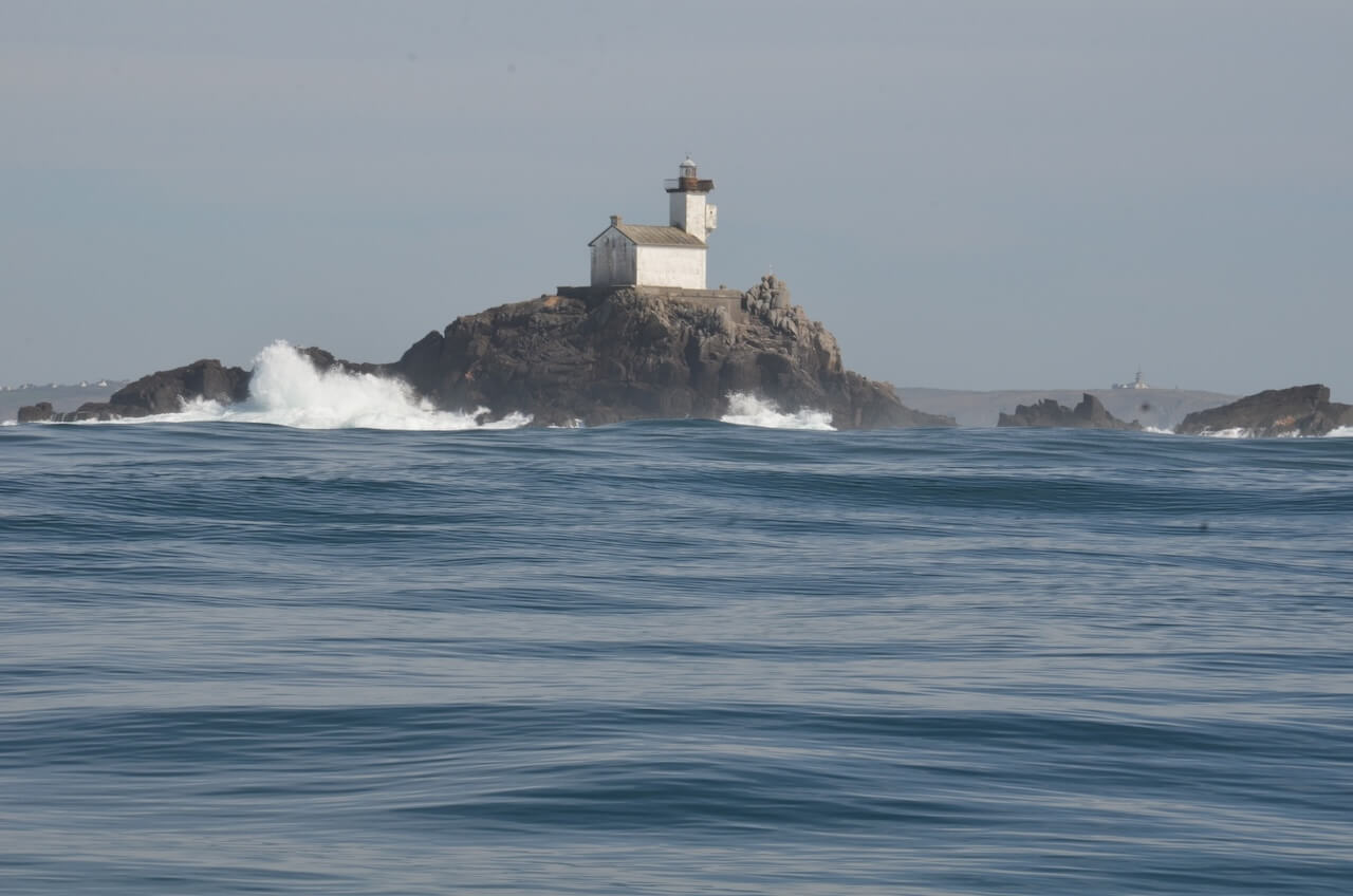 Le phare de Tévennec situé en Bretagne