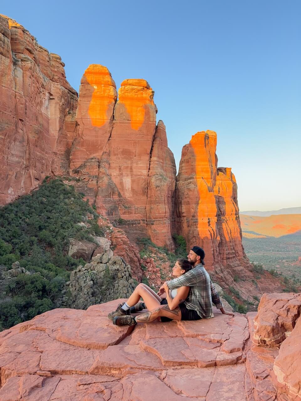 Lilia et Valentin à Sedona