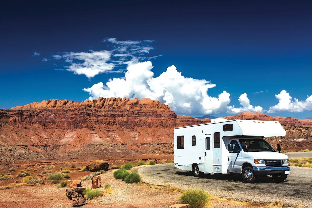 Camping-car dans Canyonlands