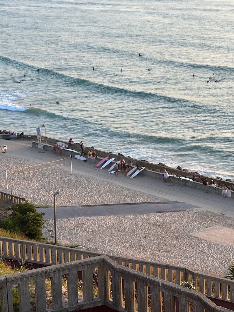 Van The Family Van à Biarritz sur la Côte des Basques
