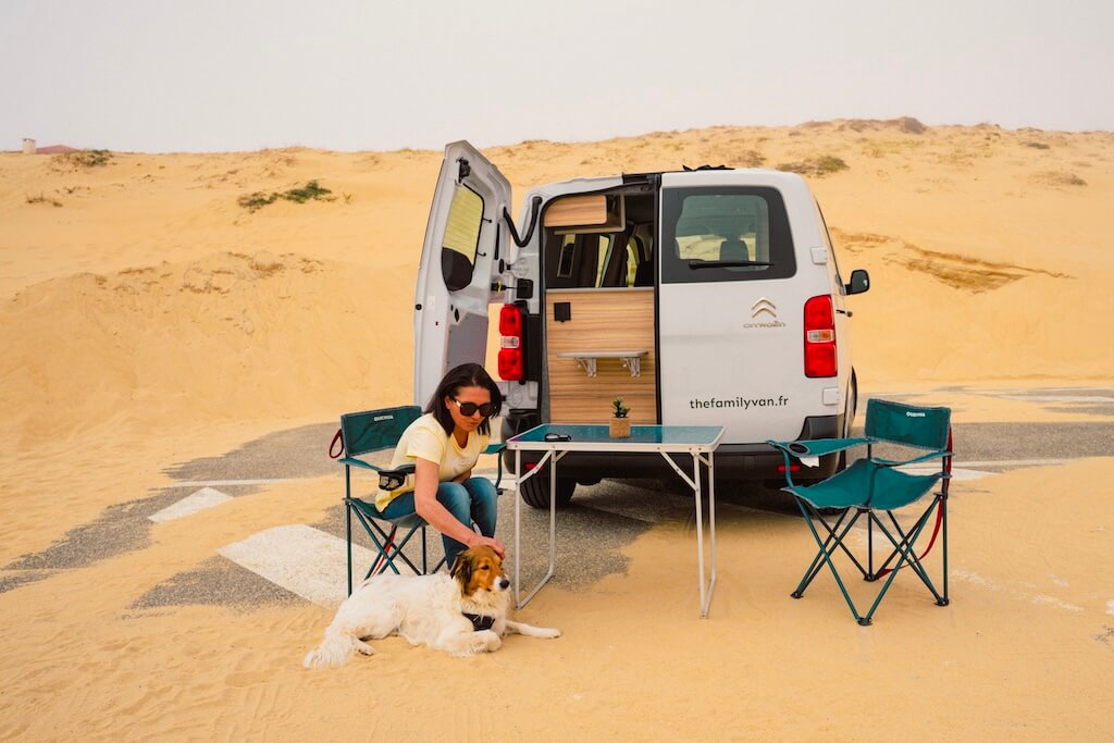 Le courant de Contis et ses dunes dans les Landes