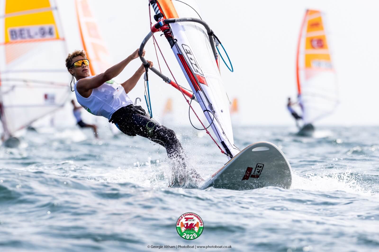 Sören Nguema, champion du monde U17 de windsurf
