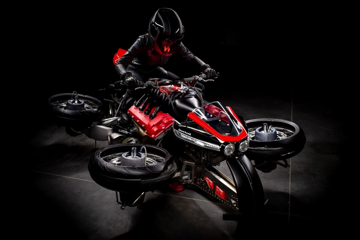 La moto volante LMV 496