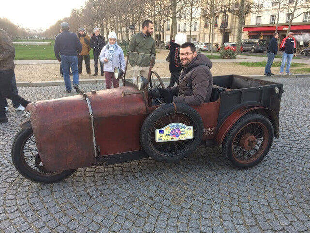 La Traversée de Paris 2020 - Cyclecar Villard