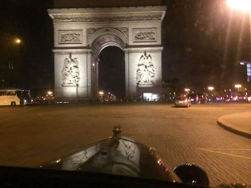 La Traversée de Paris 2020 - Arc de triomphe