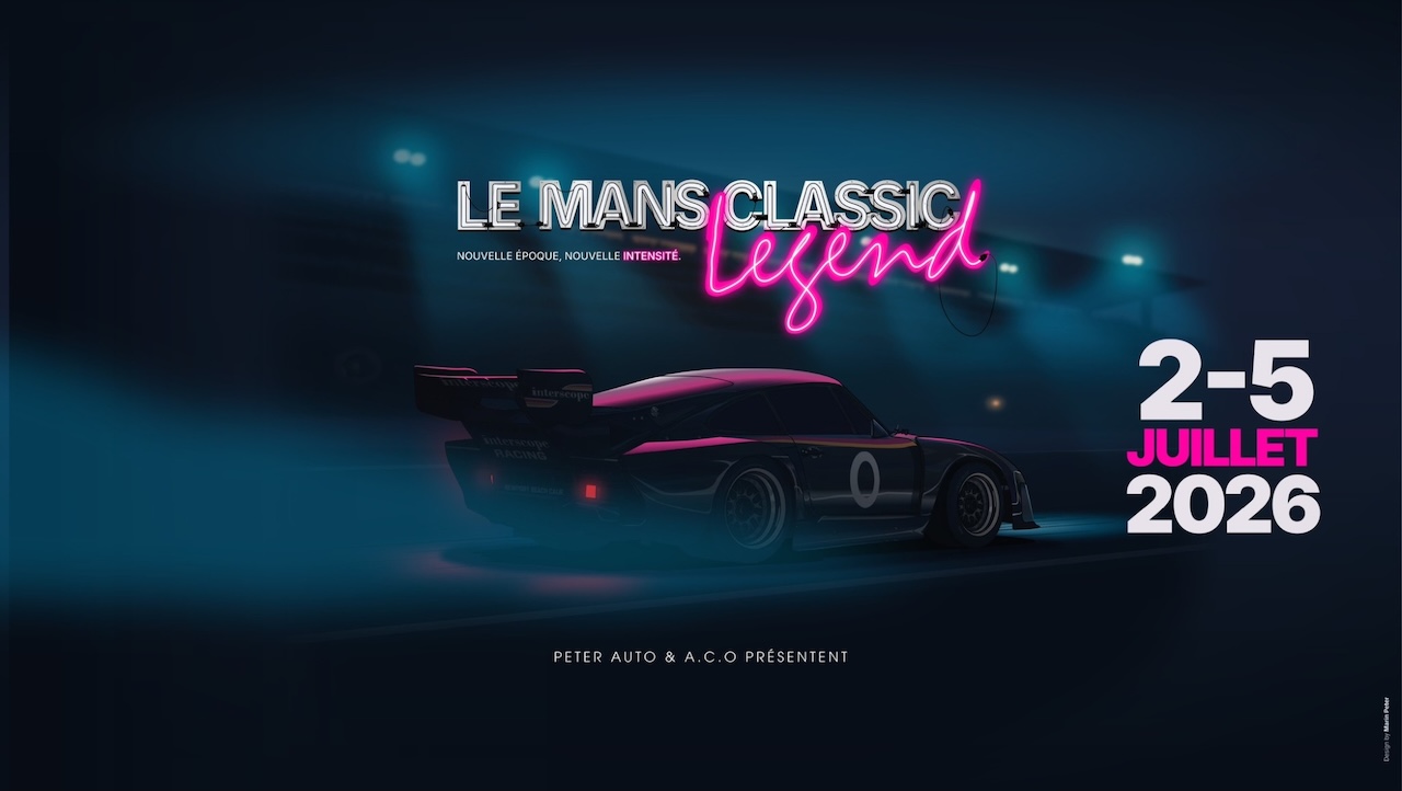 Vivez une expérience exceptionnelle au Mans <span lang='en'>Classic Legend</span>