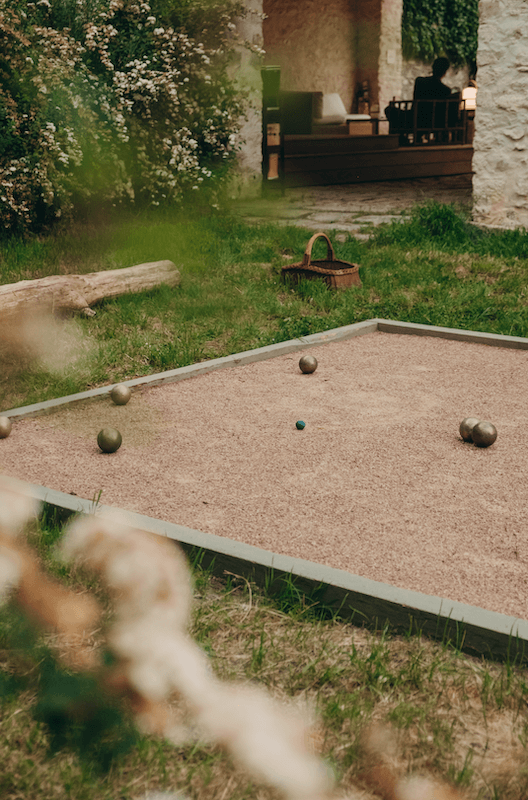 terrain de pétanque