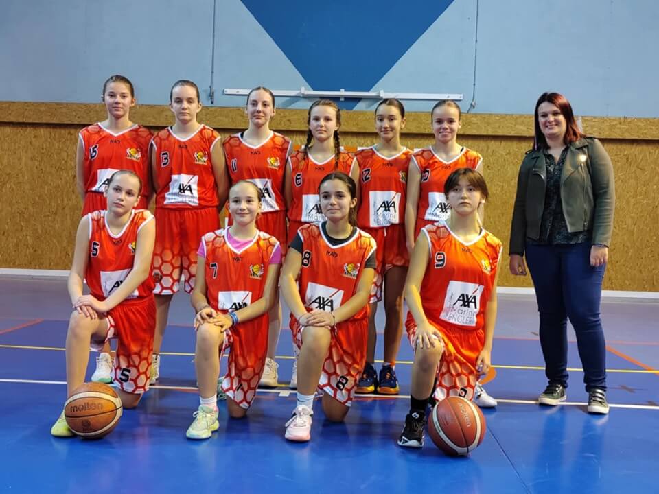 L'agence AXA Rethel sponsor de l'équipe féminine U15 du Rethel Sportif Basket