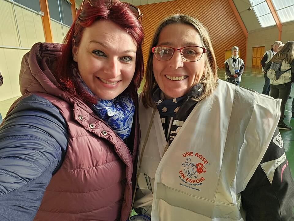 Marine Englert engagée auprès de l'association Une Rose, un Espoir