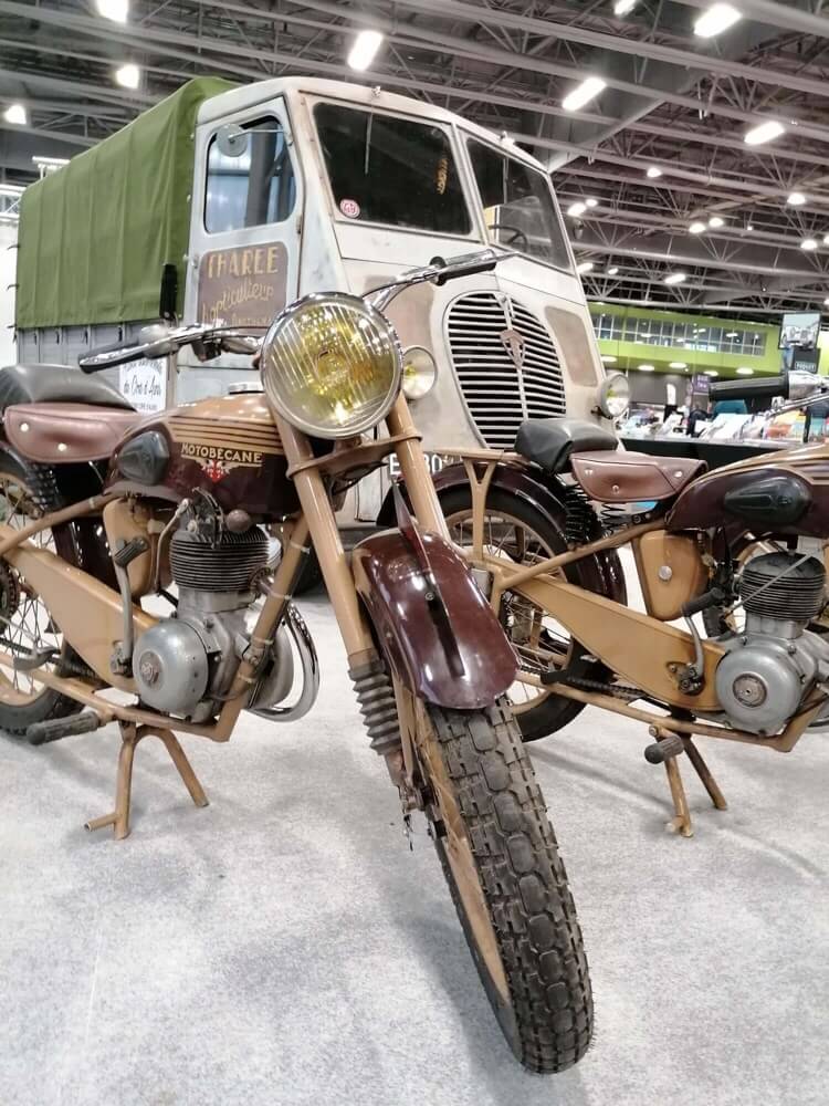 De Dion-Bouton, marque nantaise, à l'honneur au salon.