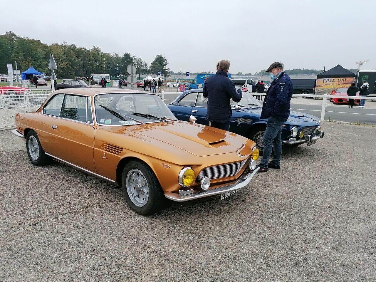 Ferrari Enzo et F50 exposées à l'Italian Meeting.