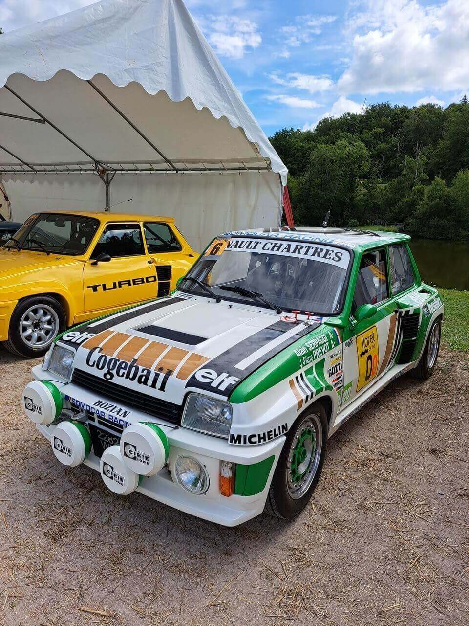 Plateau Bugatti sur le circuit de Mornay dans la Creuse.