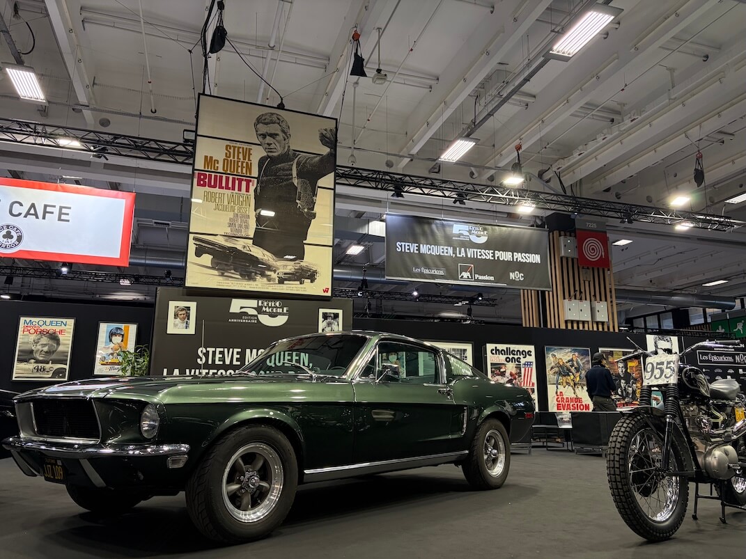 Exposition Steve McQueen à Rétromobile 2026