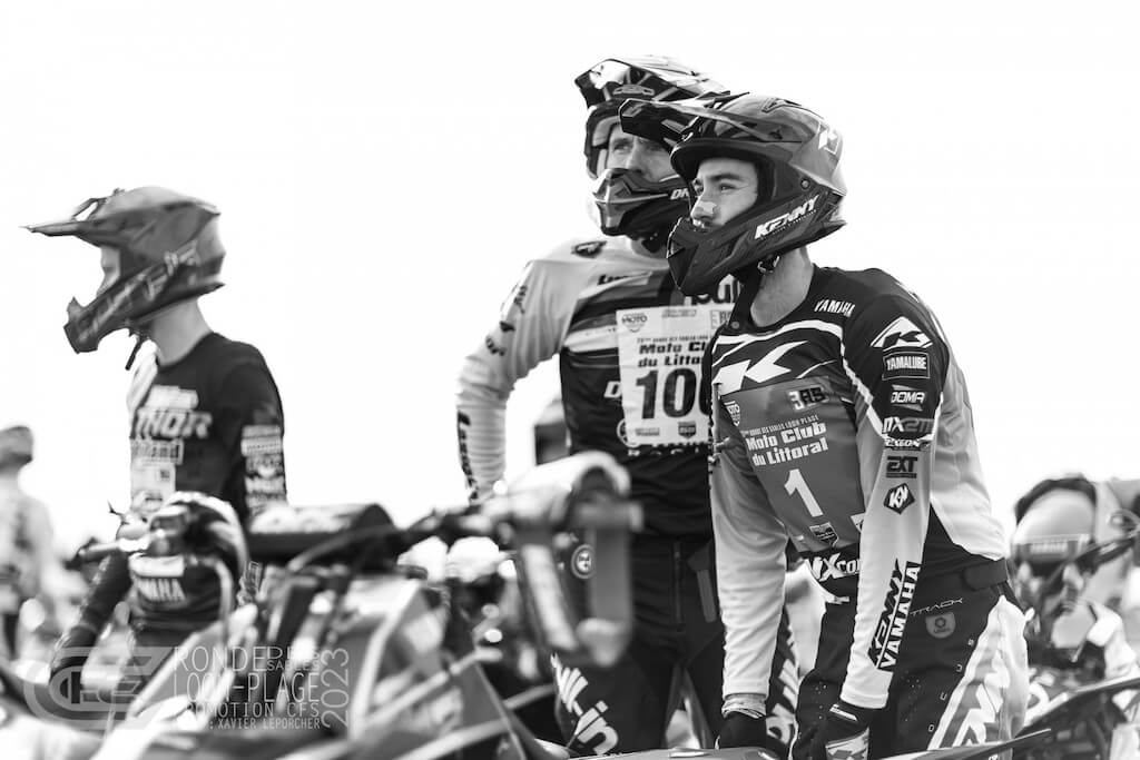 Passage dans un virage à Loon Plage.