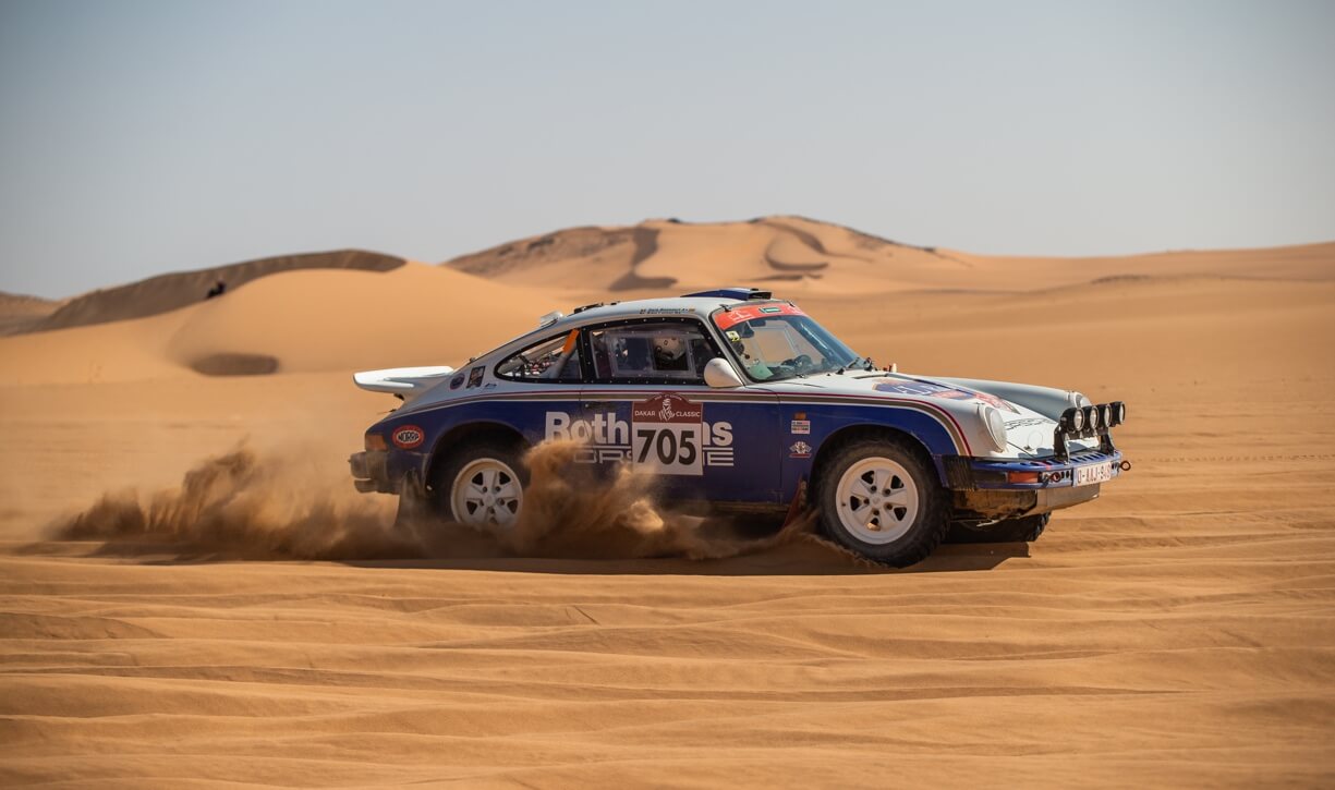 photo voiture au Rallye du Dakar