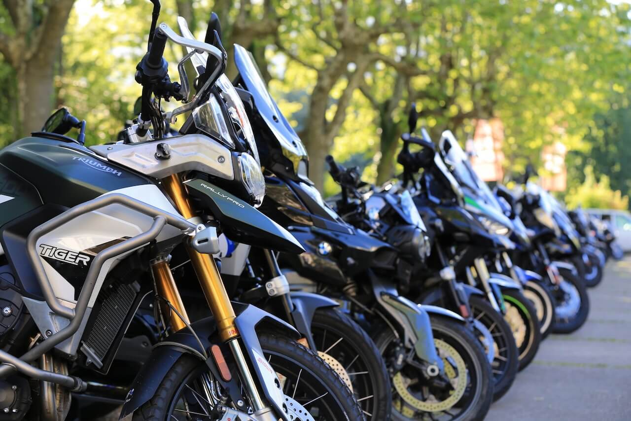 regroupement de motos