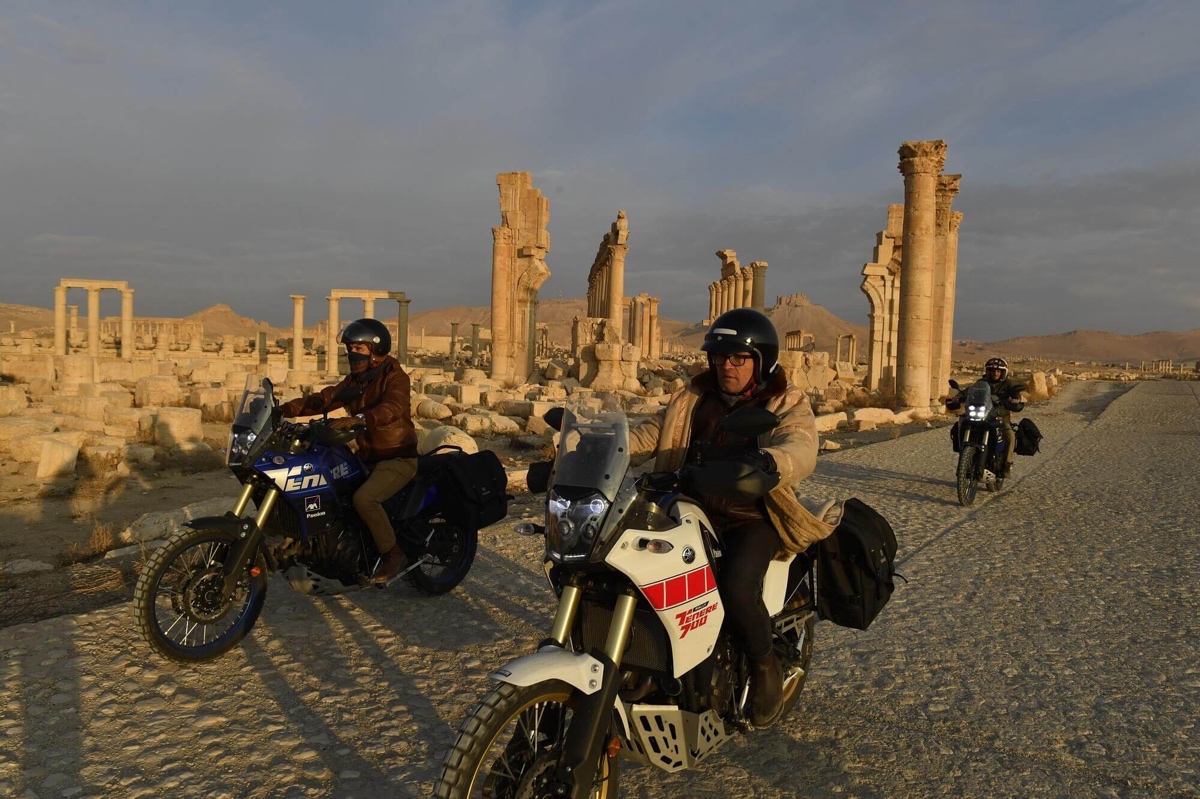 Départ de Palmyre pour Alep.