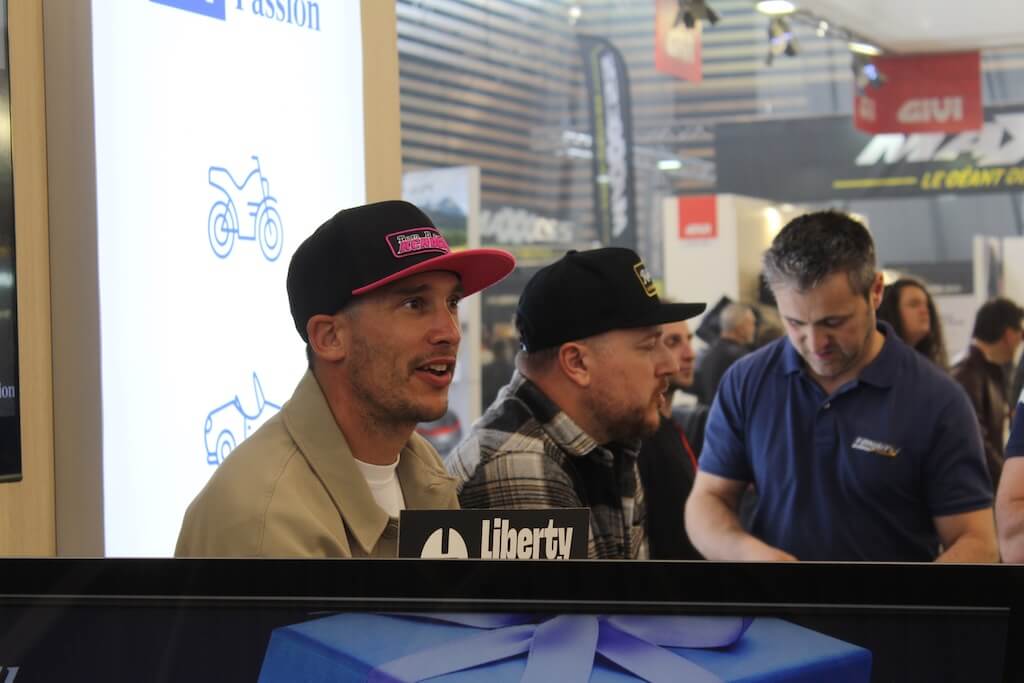 Les pilotes AXA Passion au Salon 2 Roues de Lyon 2026