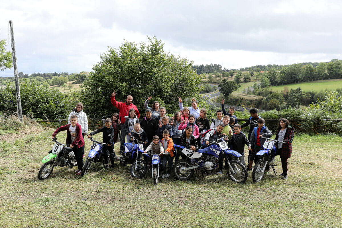 Les participants de l'équipée du cœur Auvergne 2017